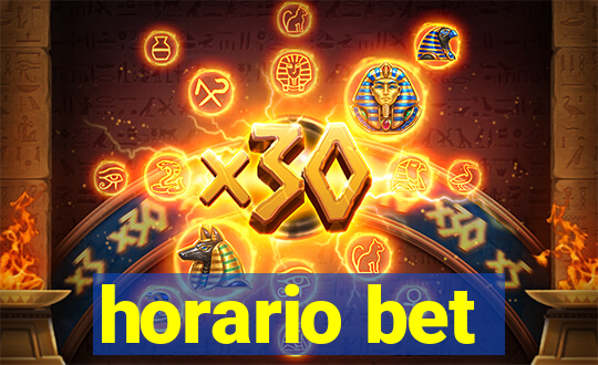 horario bet
